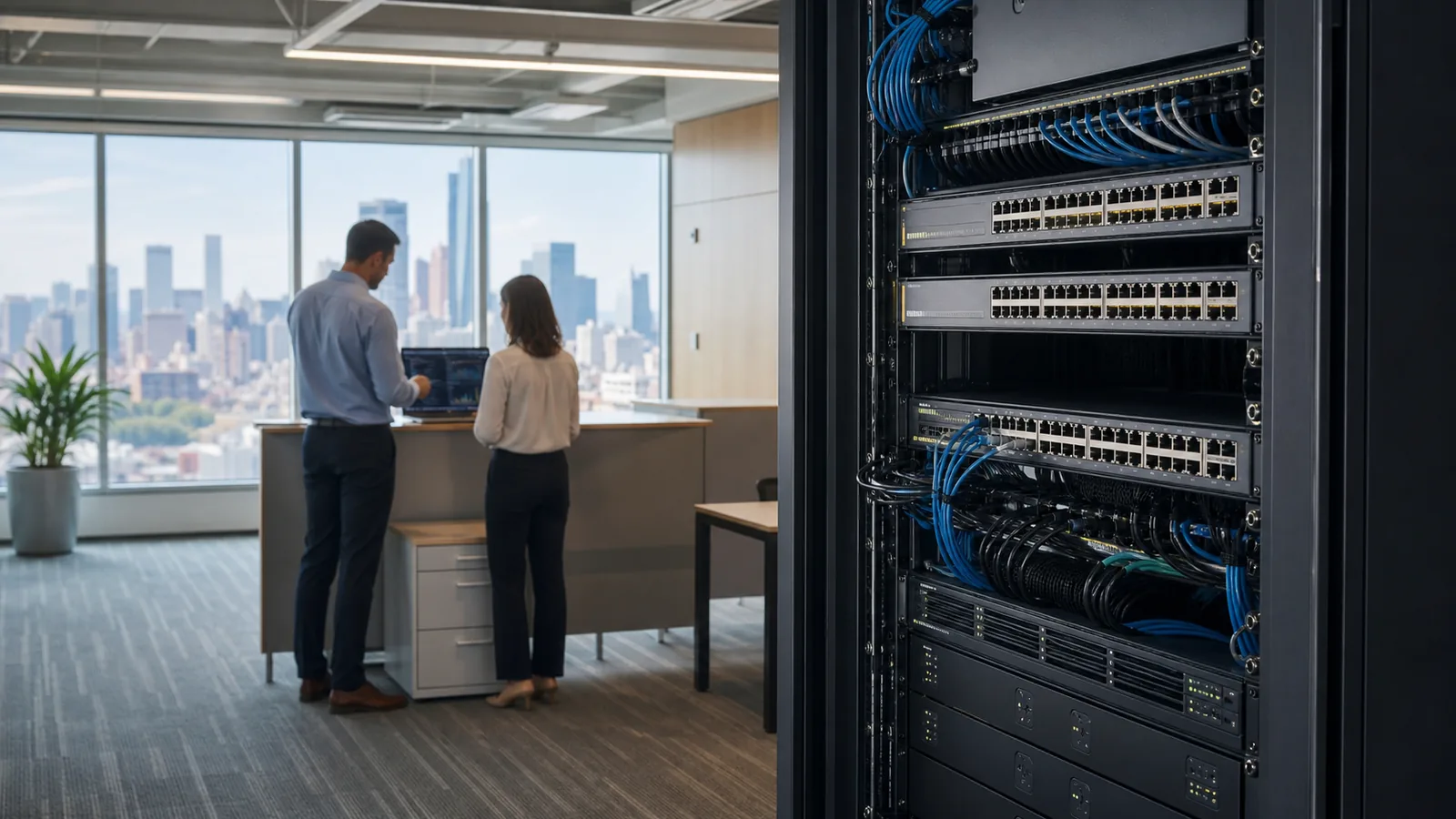 AI MSP NYC in NYC: business call-flow planning for Suffolk County VoIP